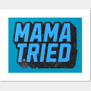 Mama Under Blue Posters and Art